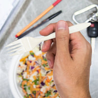 Dart Container - Medium Weight Style Setter White Cutlery Fork, 1000/Cs - MUWF-0007 (Special Order Item)