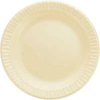 Dart Container - Quite Classic 6" Honey Laminated Foam Plates, 1000/Cs - 6PHQR