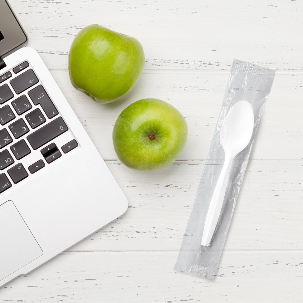 Dart Container - Regal White Medium Weight Cutlery Teaspoon, 1000/Cs - MOWT (Special Order Item)