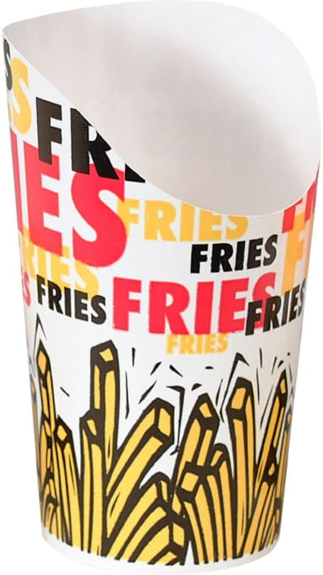 Dart Container - Solo Scoop Fries Design 7.5 Oz Paper Container, 1000/cs - GSP55-83013 (Special Order Item)