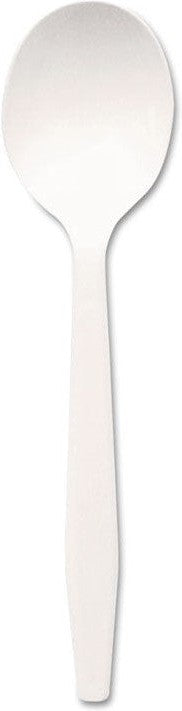 Dart Container - Style Setter White Soup Spoon Cutlery Medium Weight, 1000/Cs - SU6BW