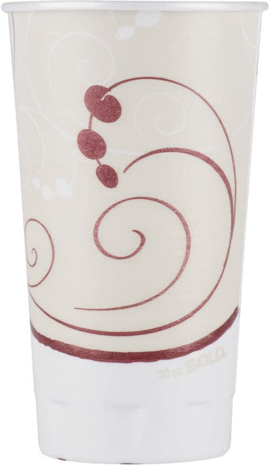 Dart Container - Symphony Trophy 20 Oz Foam Cups, 750/Cs - X20N-J8000 (Special Order Item)