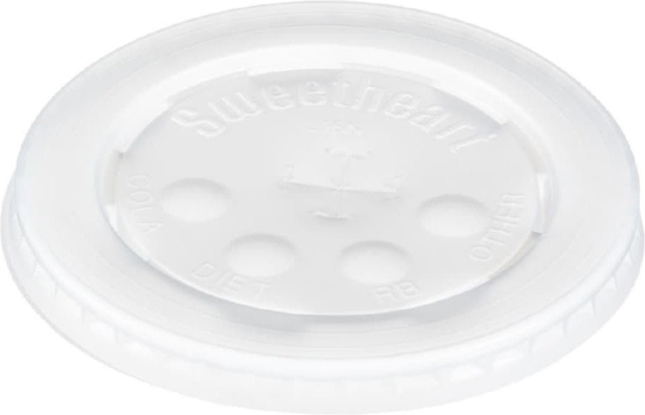 Dart Container - Translucent Straw Slot Lid Fits 44 Oz Paper Cold Cups, 960/Cs - L44BN (Special Order Item)