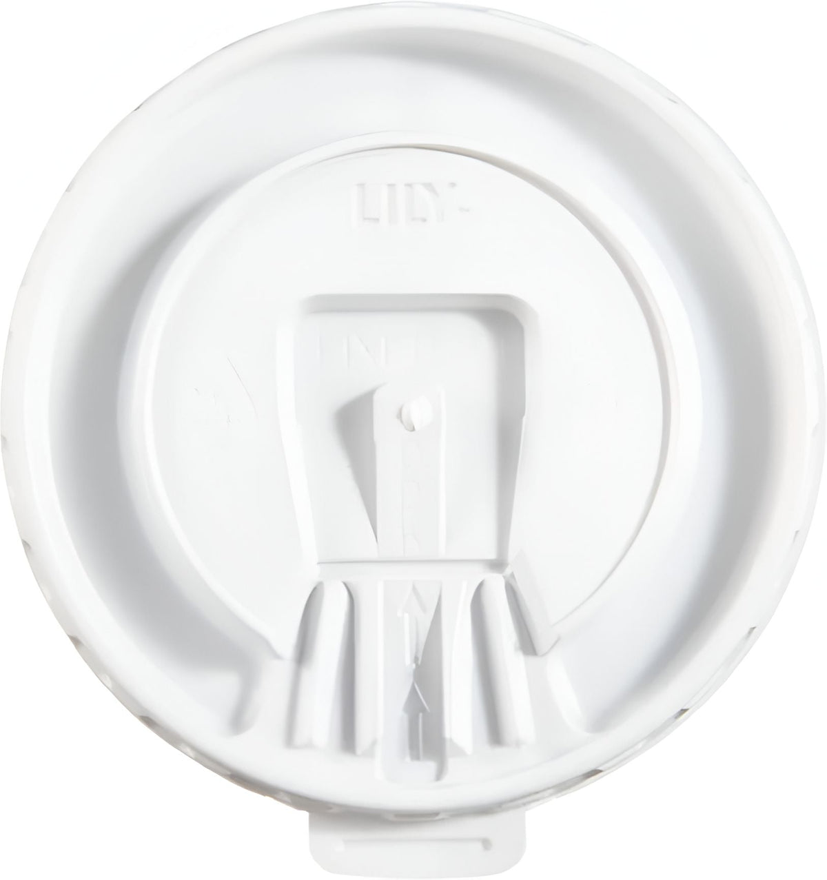 Dart Container - White Flip Back Lid For X8 Plastic Cups, 1000/Cs - 8TFL-L0007