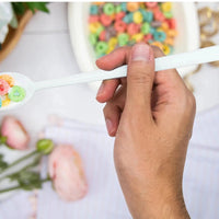 Dart Container - White Light Weight Plastic Soda Spoon, 1000/Cs - SO8SW (Special Order Item)