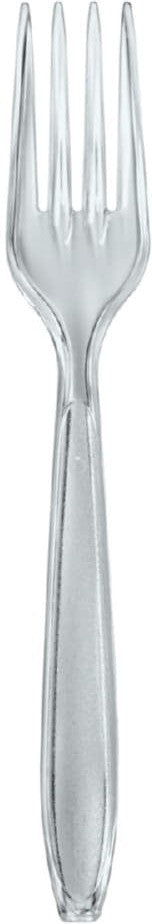 Dart - Impress Clear Full Length Heavy Weight Boxed Cutlery Fork, 1000/Cs - HSCFX-0090