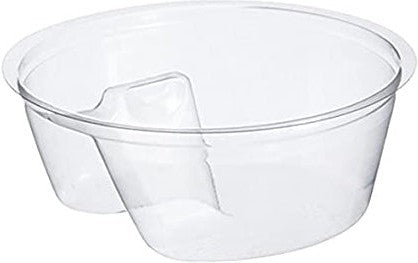 Dart - Single Compartment Cup Insert 9 Oz And 24 Oz Clear Plastic Cups , 1000/Cs - PF351