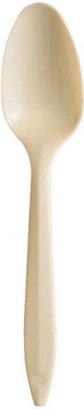 Dart - Style Setter Honey Medium Weight Plastic Teaspoon Cutlery, 1000/Cs - S6BH