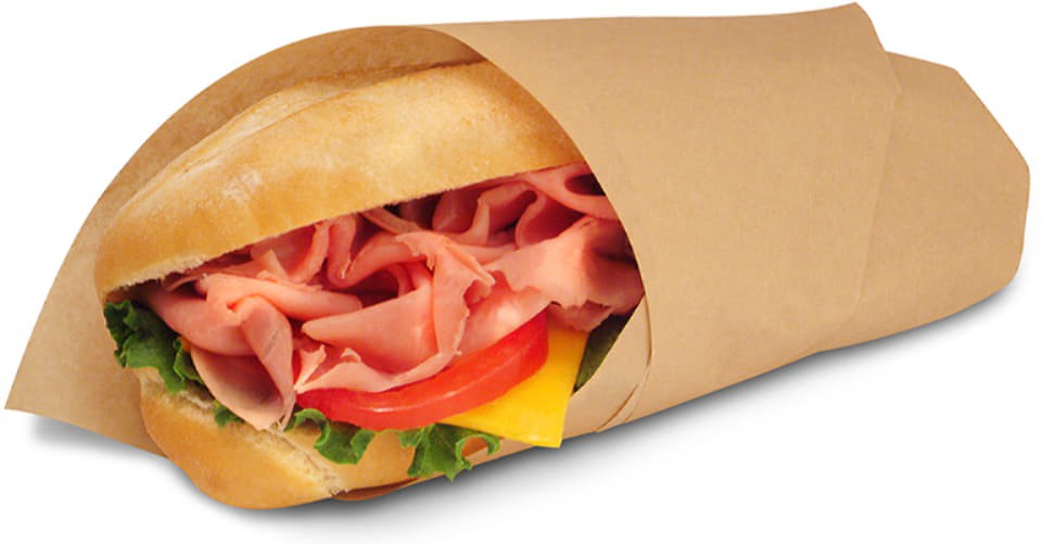 De Luxe - 12" x 12" Ecocraft Grease Resistant Paper Wrap, 5000/cs - 300897