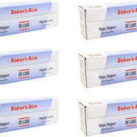 De Luxe - 12" x 375 Feet Bakers Rite Waxed Paper Roll With Cutter - 160375 (Special Order Item)
