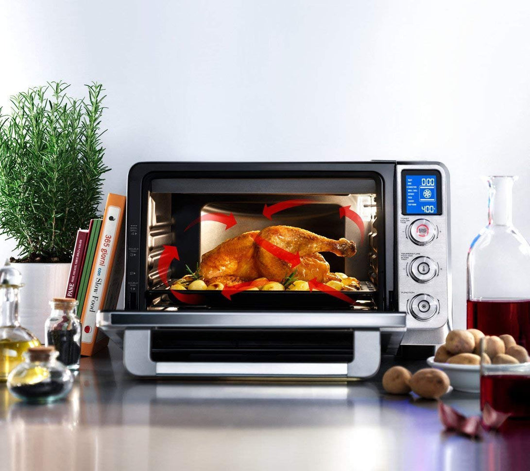 DeLonghi - 0.8 Cu. Ft. Livenza Digital Convection Oven - EO241150M