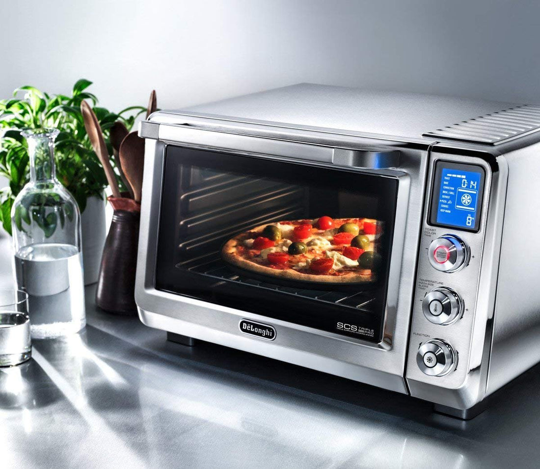 DeLonghi - 0.8 Cu. Ft. Livenza Digital Convection Oven - EO241150M