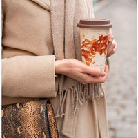 DeLonghi - 10 Oz Double Wall Ceramic Thermal Mug The Adventurer - DLSC056