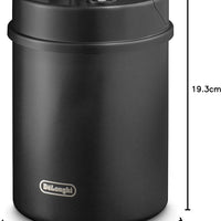 DeLonghi - 1.5 L Black Vacuum Coffee Canister - DLSC071
