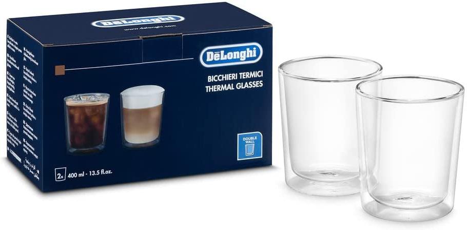 DeLonghi - 400 ml Double-Walled Thermal Glasses - DLSC318