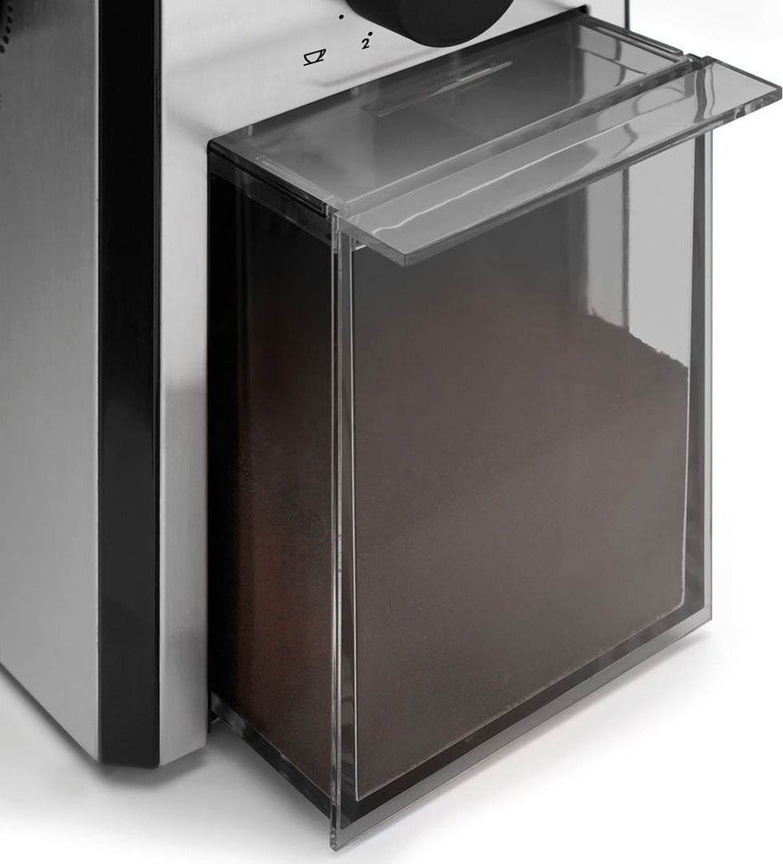DeLonghi - 4.2 Oz Conical Burr Coffee Grinder Stainless Steel - KG89