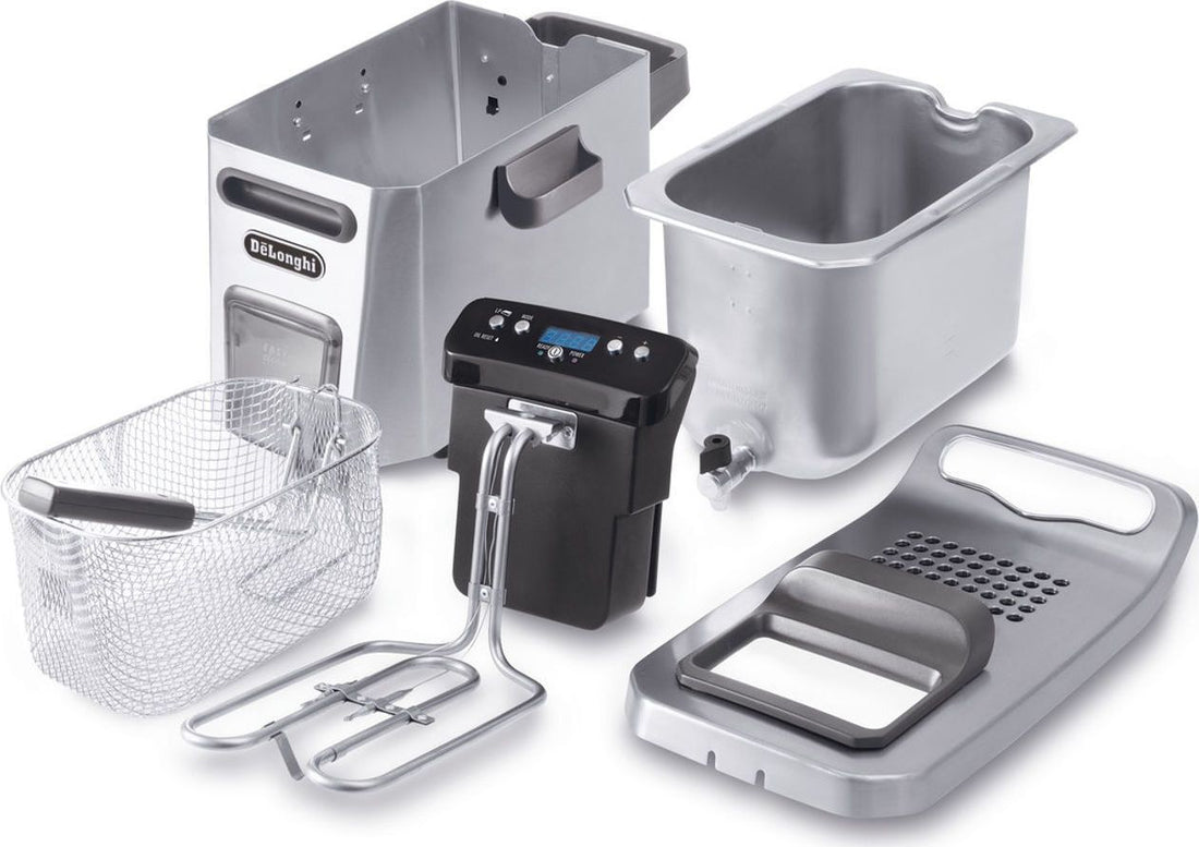 DeLonghi - 4.5 L Capacity Livenza Cool Zone Deep Fryer - D44528DZ