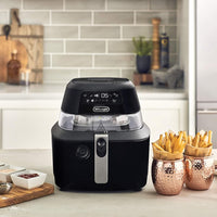 DeLonghi - 5 QT Rapid Crisp Digital Air Fryer - FH2394BK