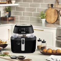 DeLonghi - 5 QT Rapid Crisp Digital Air Fryer - FH2394BK