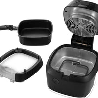 DeLonghi - 5 QT Rapid Crisp Digital Air Fryer - FH2394BK