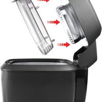 DeLonghi - 5 QT Rapid Crisp Digital Air Fryer - FH2394BK