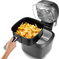 DeLonghi - 5 QT Rapid Crisp Digital Air Fryer - FH2394BK