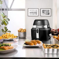 DeLonghi - 5 QT Rapid Crisp Digital Air Fryer - FH2394BK