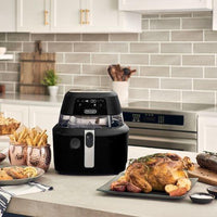 DeLonghi - 5 QT Rapid Crisp Digital Air Fryer - FH2394BK