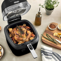 DeLonghi - 5 QT Rapid Crisp Digital Air Fryer - FH2394BK