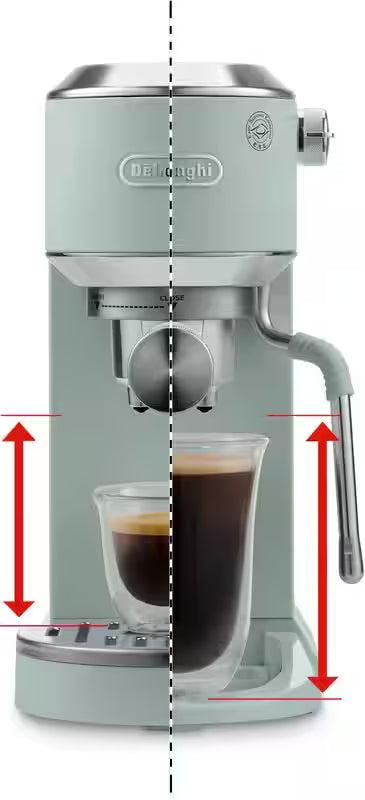 DeLonghi - Dedica Duo Pistachio Espresso Coffee Machine - EC890GR