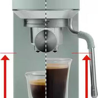 DeLonghi - Dedica Duo Pistachio Espresso Coffee Machine - EC890GR