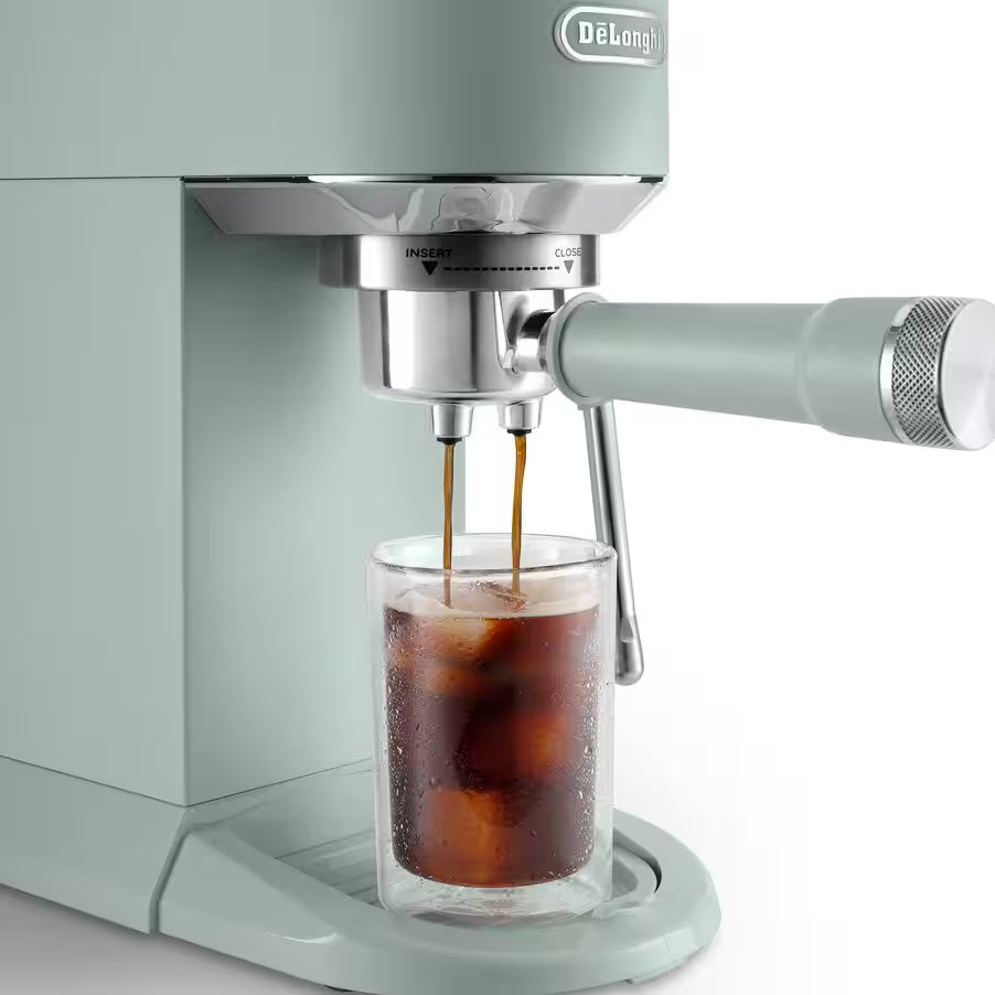 DeLonghi - Dedica Duo Pistachio Espresso Coffee Machine - EC890GR