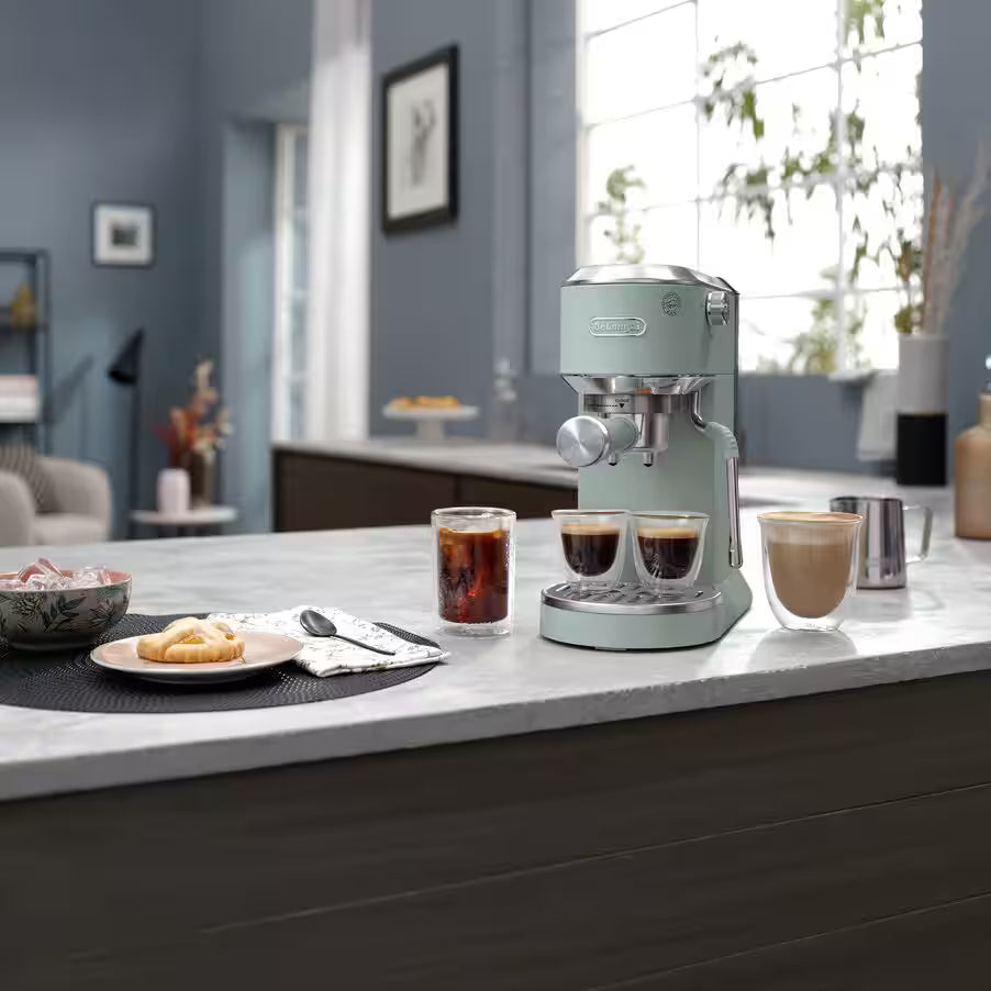 DeLonghi - Dedica Duo Pistachio Espresso Coffee Machine - EC890GR