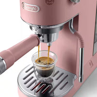 DeLonghi - Dedica Duo Rosé Pink Espresso Coffee Machine - EC890PK