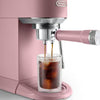 DeLonghi - Dedica Duo Rosé Pink Espresso Coffee Machine - EC890PK