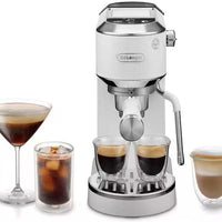 DeLonghi - Dedica Duo Vanilla Espresso Coffee Machine - EC890WI