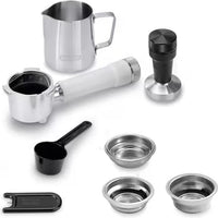 DeLonghi - Dedica Duo Vanilla Espresso Coffee Machine - EC890WI