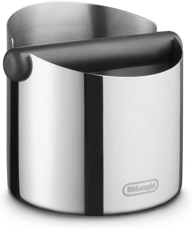 DeLonghi - Easy Clean Stainless Steel Coffee Knock Box - DLSC072