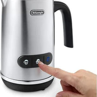 DeLonghi - Electric Silver Lattemix Milk Frother with Hot and Cold Function - EMF3M - DISCONTINUED