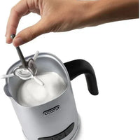 DeLonghi - Electric Silver Lattemix Milk Frother with Hot and Cold Function - EMF3M - DISCONTINUED