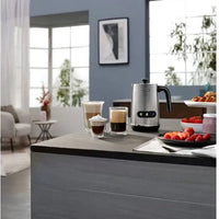 DeLonghi - Electric Silver Lattemix Milk Frother with Hot and Cold Function - EMF3M - DISCONTINUED