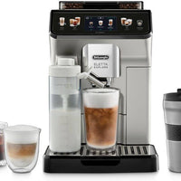 DeLonghi - Eletta Explore Super Automatic Espresso/Cappuccino Machine with Cold Brew - ECAM45086S