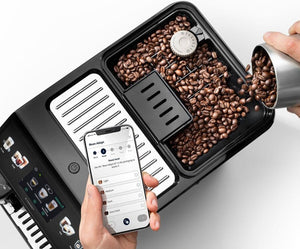 DeLonghi - Eletta Explore Supper Automatic Espresso/Cappuccino Machine with Cold Brew - ECAM45086S