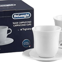 DeLonghi - Italian Cappuccino Cups & Saucers - DLSC309