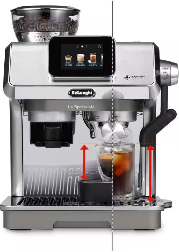 DeLonghi - La Specialista Touch Espresso Machine with Cold Brew & Automatic Frothing - EC9455M