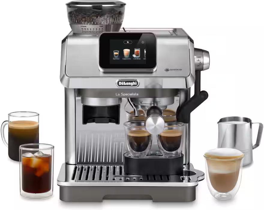 DeLonghi - La Specialista Touch Espresso Machine with Cold Brew & Automatic Frothing - EC9455M