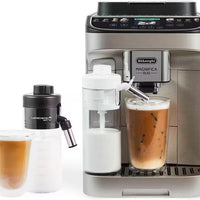 DeLonghi - Magnifica Duo Fully Automatic Silver Espresso Machine - ECAM33080SXB