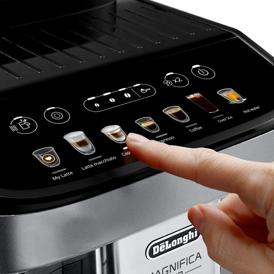 DeLonghi - Magnifica Evo Coffee & Espresso Machine with LatteCrema - ECAM29084SB