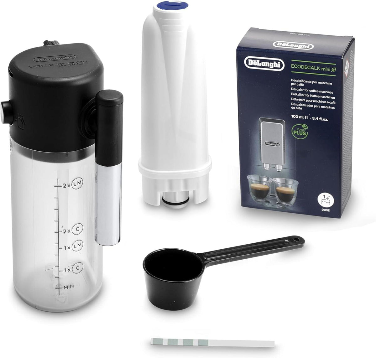 DeLonghi - Magnifica Start Automatic Silver Espresso Machine with LatteCrema System - ECAM22080SB