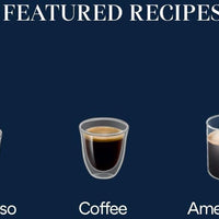 DeLonghi - Magnifica Start Black Espresso Machine with Manual Milk Frother - ECAM22022B